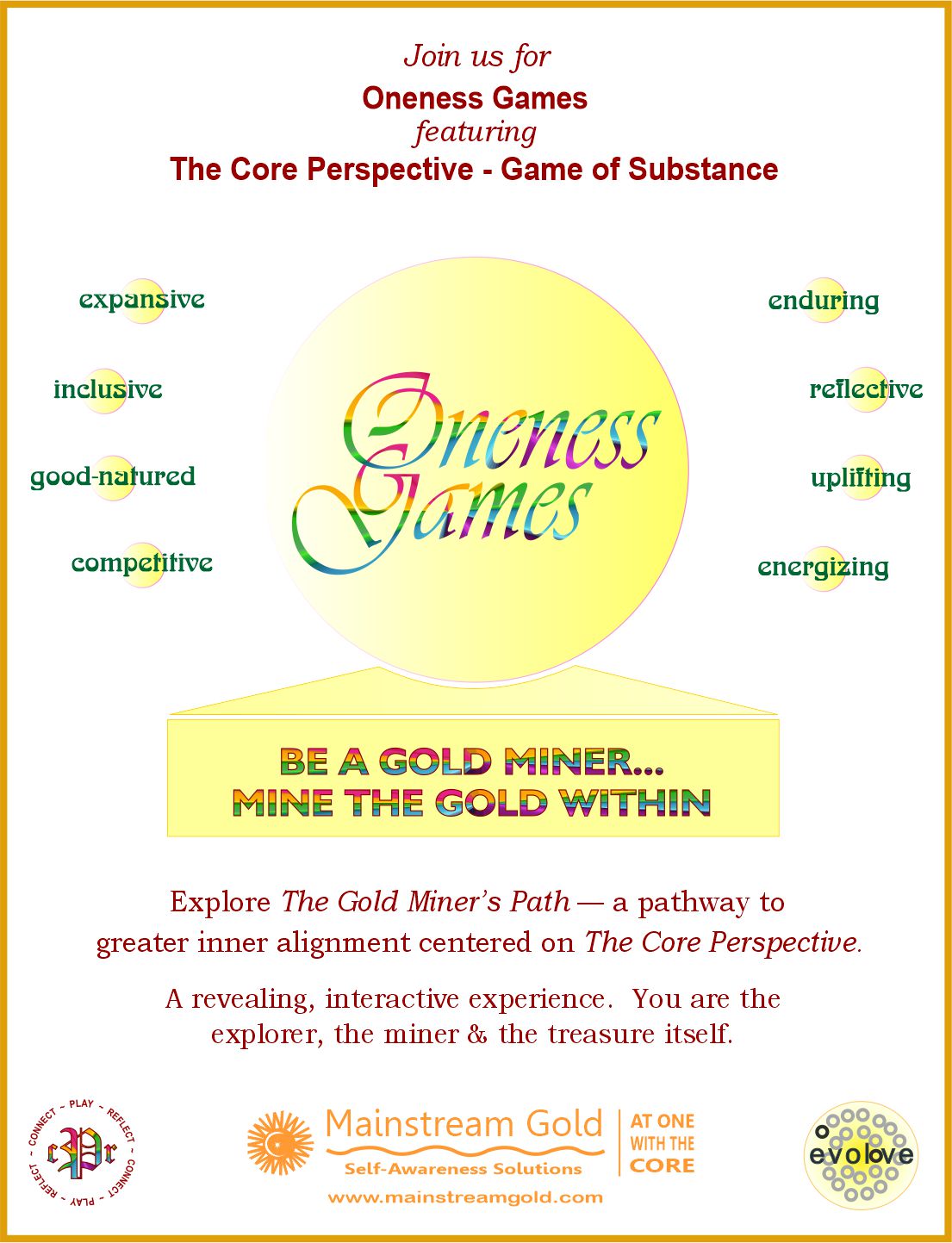 (image for) Oneness Games